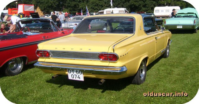 1965 Dodge Dart GT Hardtop Coupe back